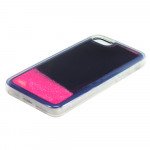 Wholesale iPhone 7 Plus Glow In the Dark Liquid Star Dust Case (Hot Pink)